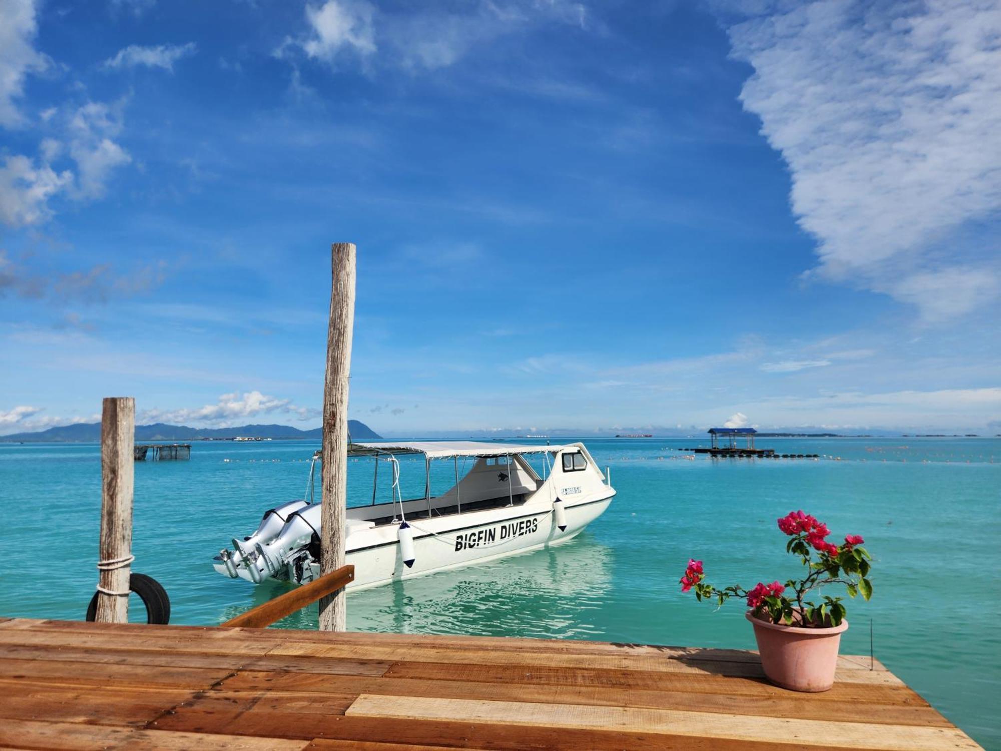 Hotel Bigfin Water Bungalow Semporna Zewnętrze zdjęcie