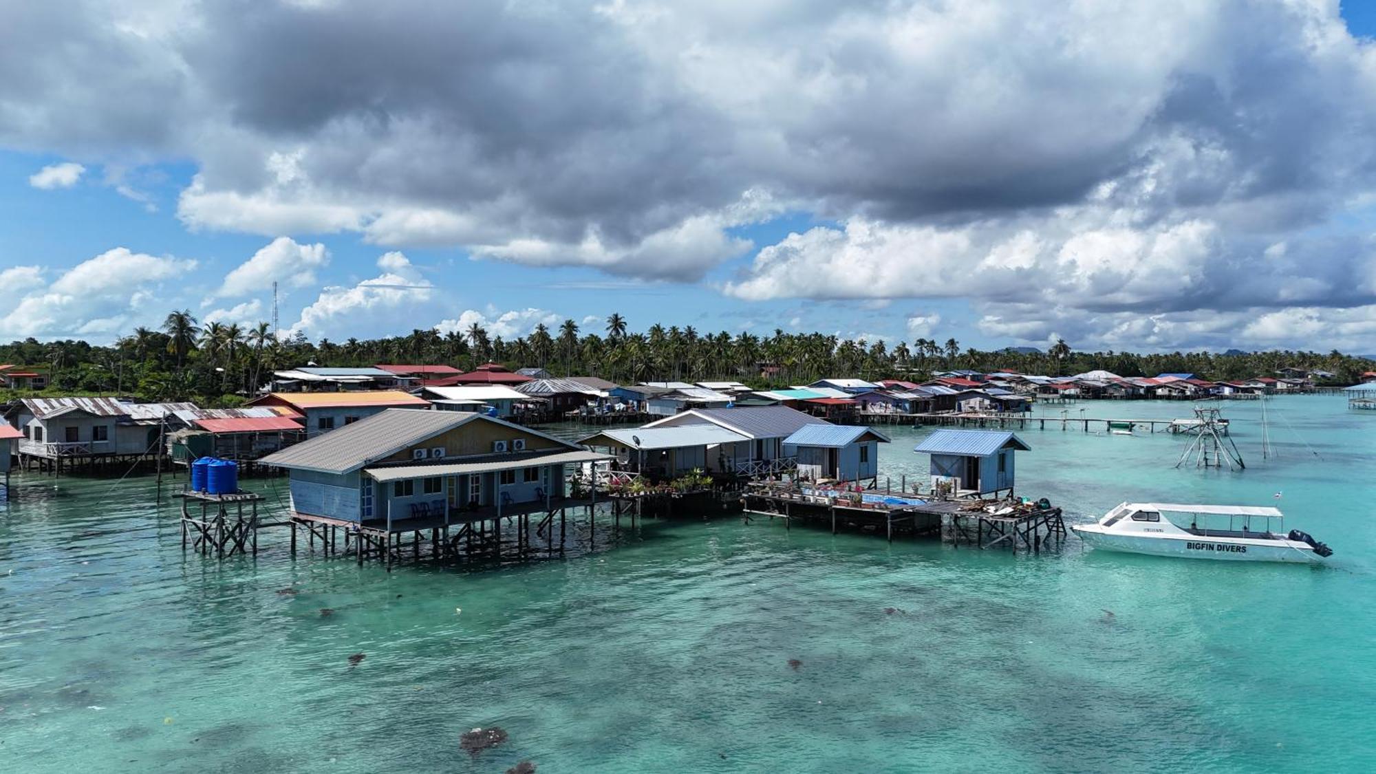 Hotel Bigfin Water Bungalow Semporna Zewnętrze zdjęcie