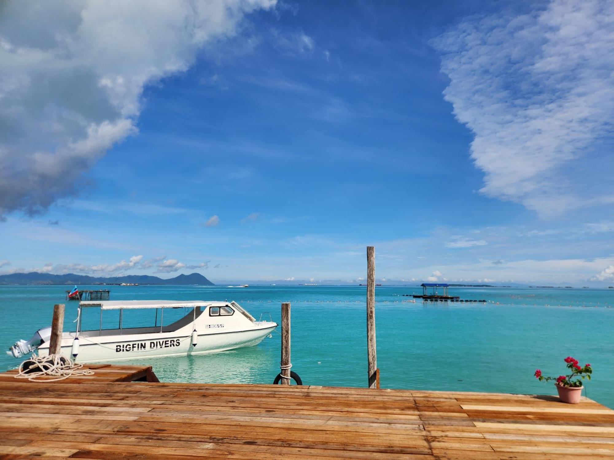 Hotel Bigfin Water Bungalow Semporna Zewnętrze zdjęcie