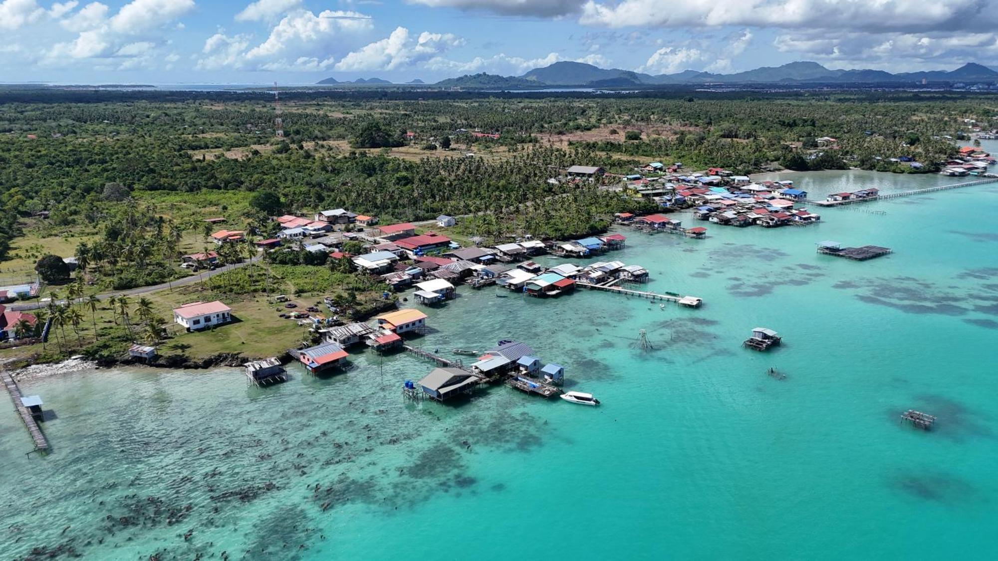 Hotel Bigfin Water Bungalow Semporna Zewnętrze zdjęcie