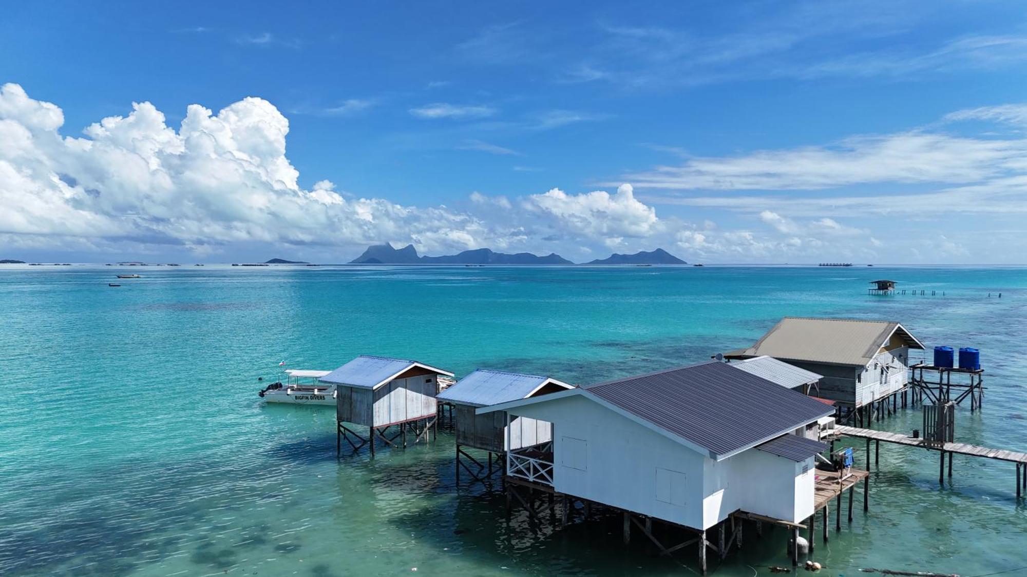 Hotel Bigfin Water Bungalow Semporna Zewnętrze zdjęcie