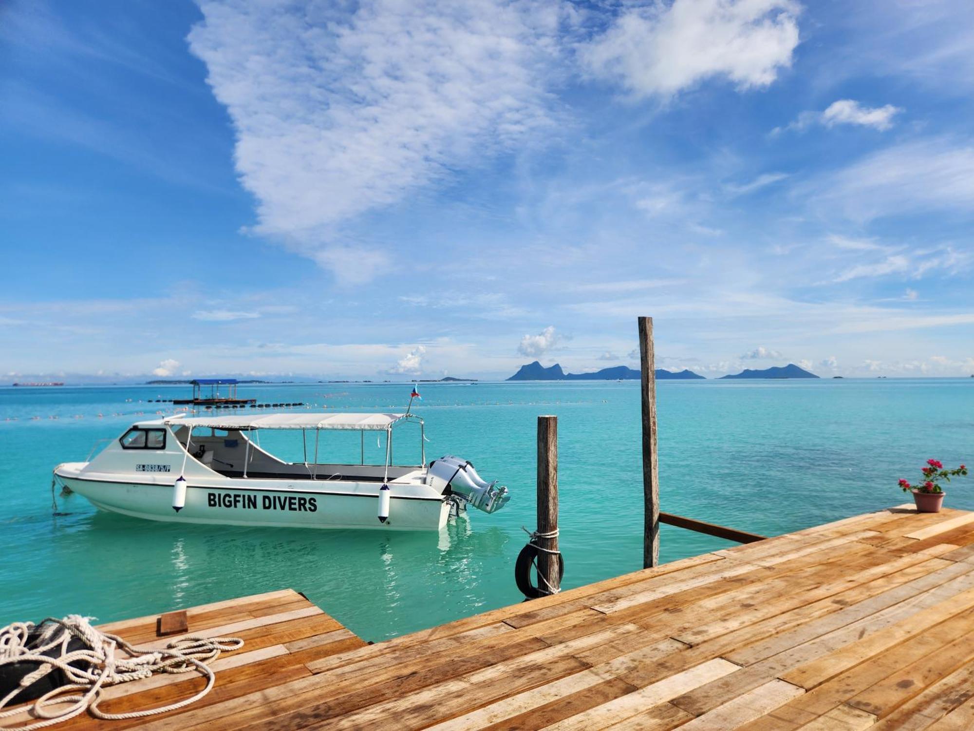 Hotel Bigfin Water Bungalow Semporna Zewnętrze zdjęcie